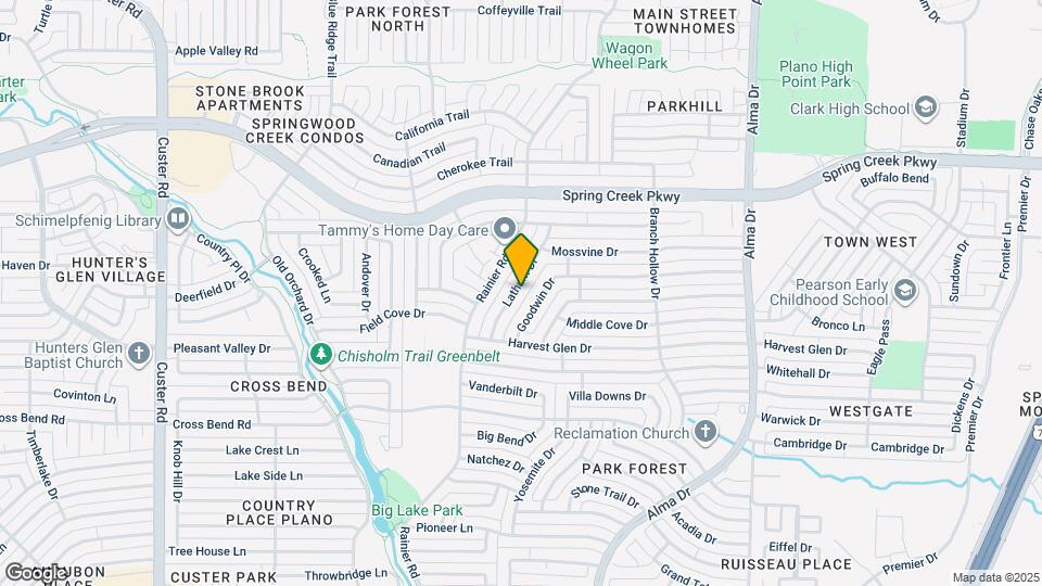 5000 Latham Dr Map and Location Details
