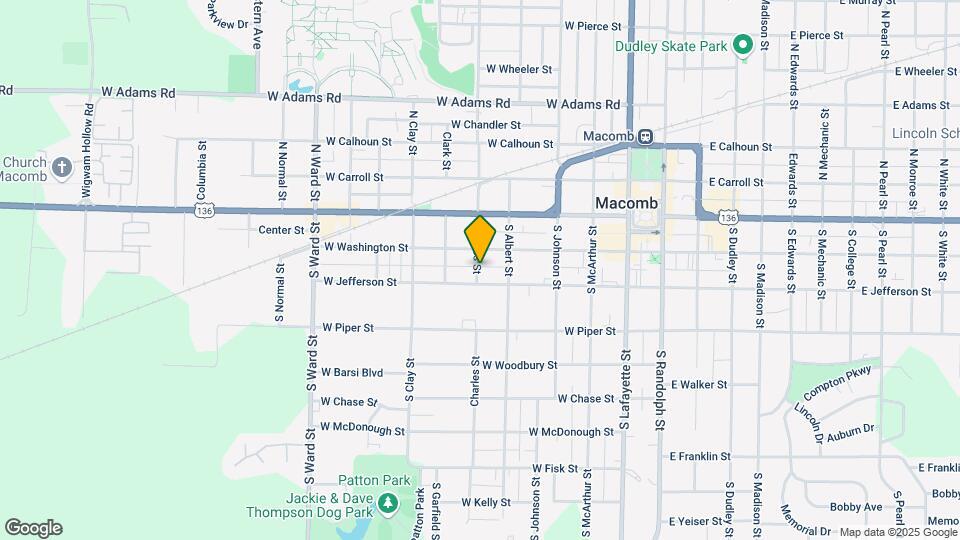 432 W Jefferson St Map and Location Details