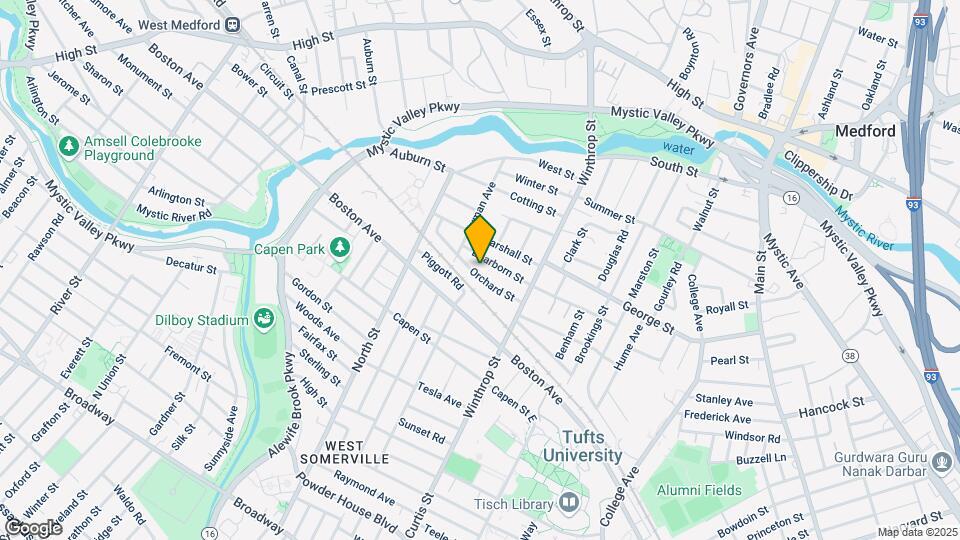 43 Orchard St, Unit 2 Mapa y Detalles de la Ubicación