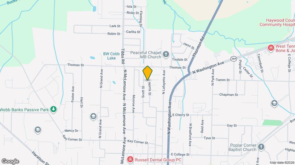 959 Norris St Map and Location Details