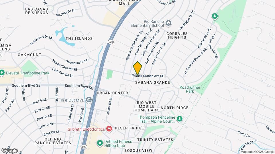 4327 Sabana Loop SE Map and Location Details