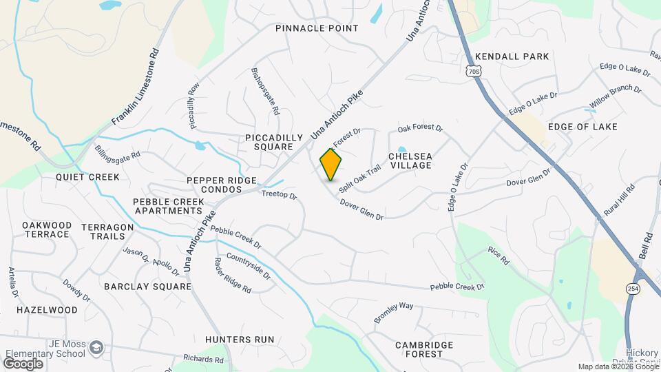 852 Dover Glen Dr Map and Location Details