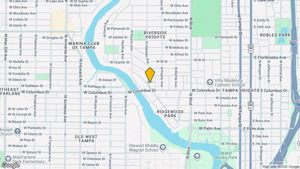 2603 N Ridgewood Ave Map and Location Details