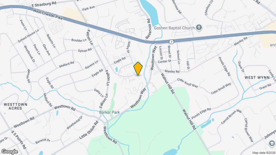 1307 Valley Dr Map and Location Details