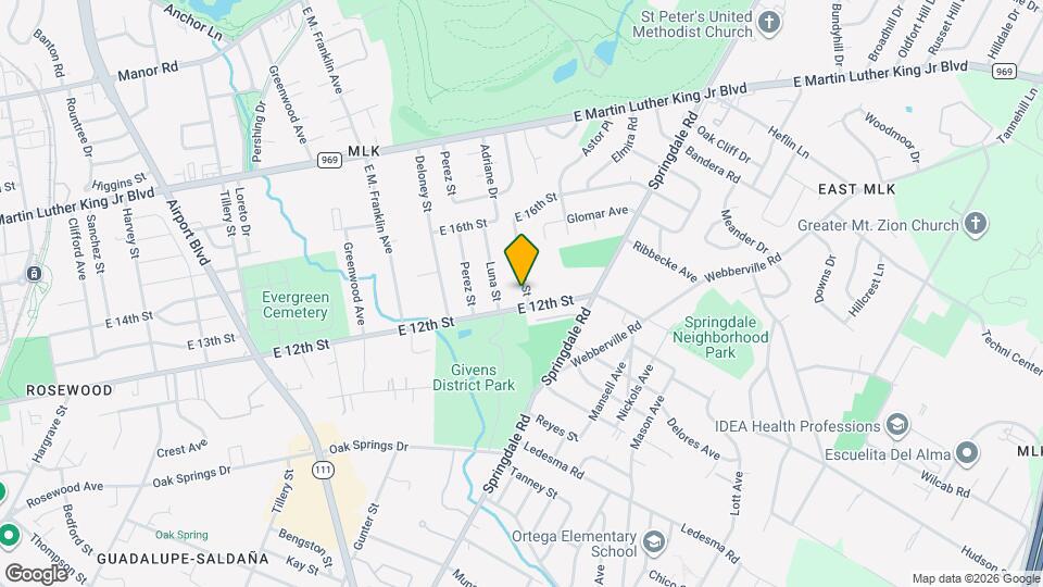 1204 Cometa St Map and Location Details