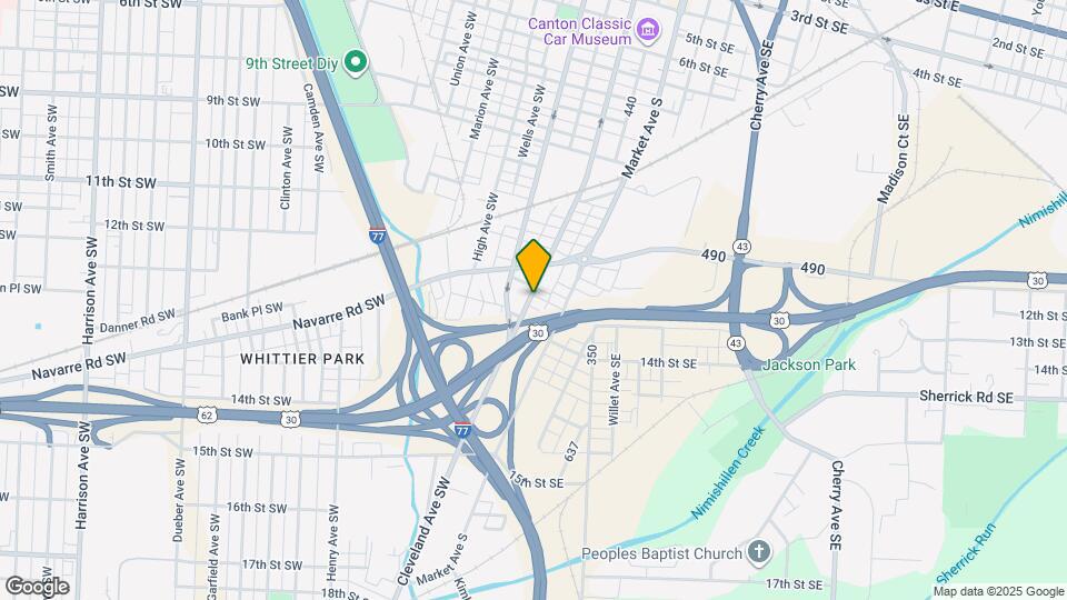 1234 Cleveland Ave SW Map and Location Details