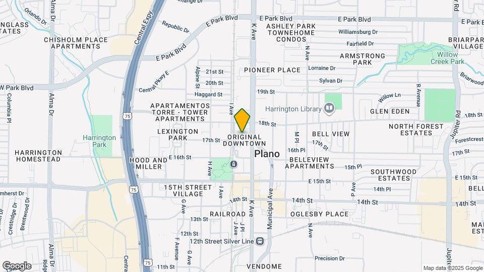 1028 17th St Map and Location Details