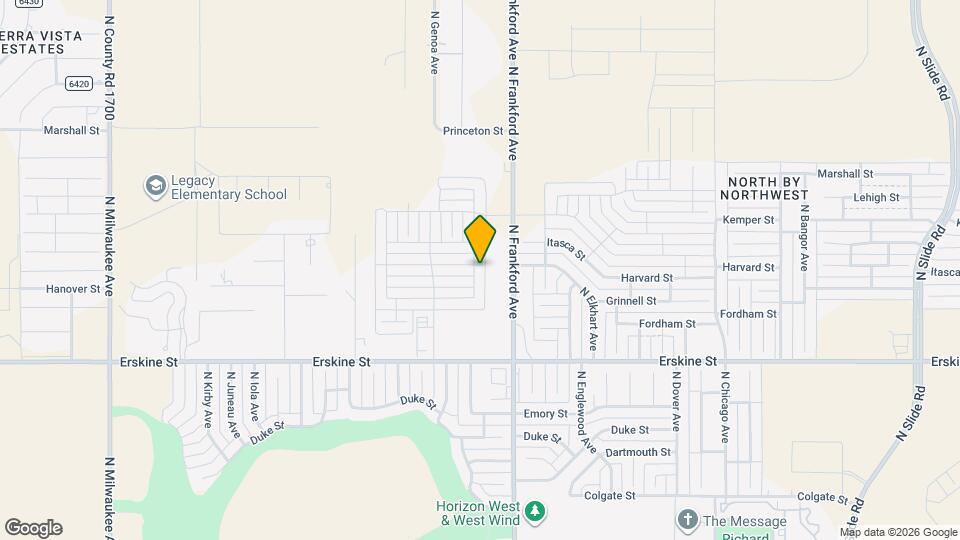 904 N Fulton Ave Mapa y Detalles de la Ubicación