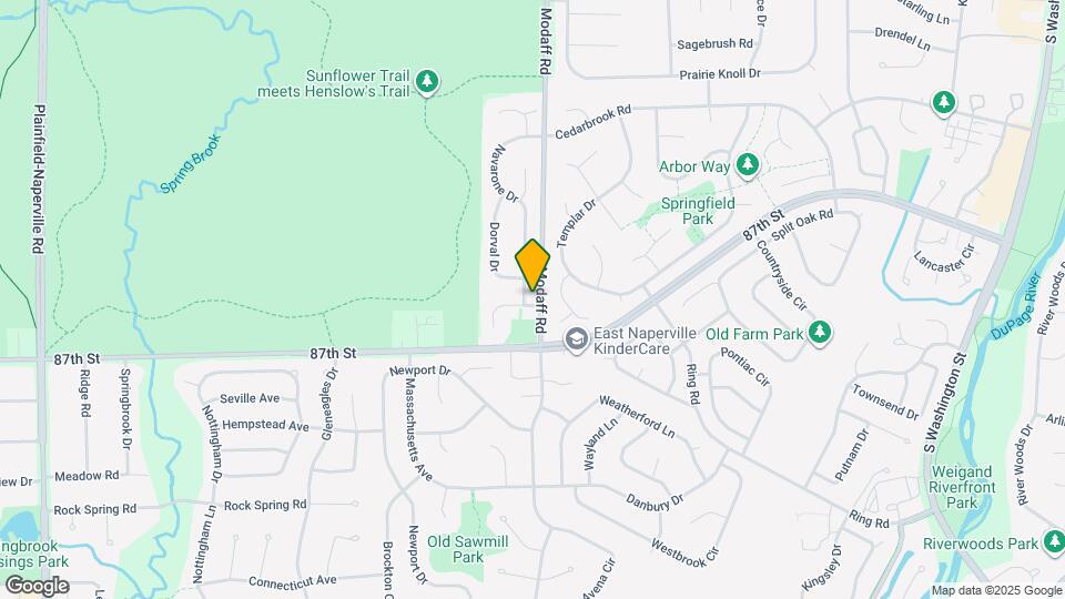 2108 Navarone Dr Map and Location Details