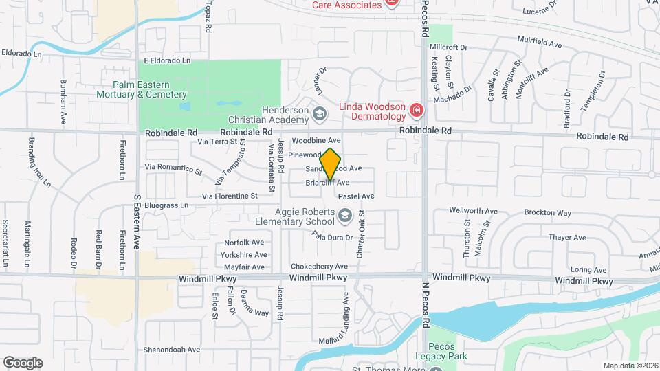 2735 Pastel Ave Map and Location Details