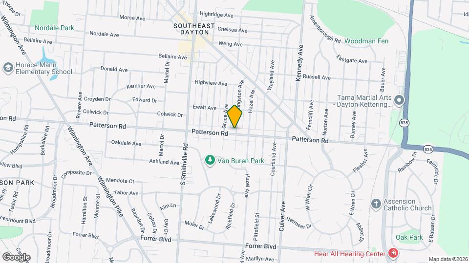 1729 Patterson Rd Map and Location Details