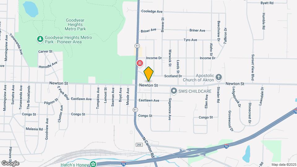370 Newton Cir Map and Location Details