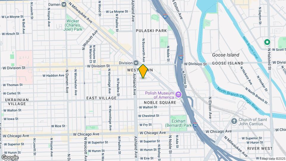 1532 W Thomas St Map and Location Details