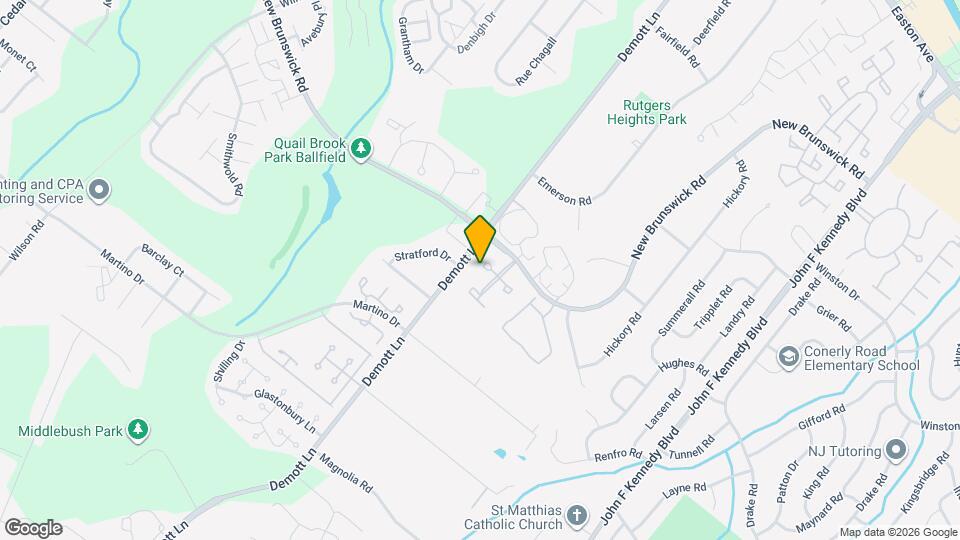 90 Almond Dr Map and Location Details