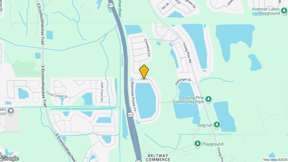 4434 Waterside Pointe Cir Map and Location Details