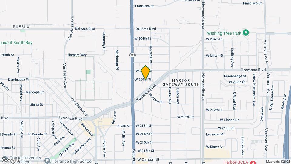1620 W 209th St Map and Location Details