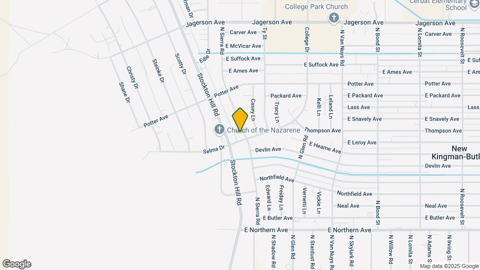 4719 N Sierra Rd Map and Location Details