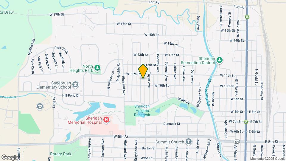 1429 Yonkee Ave Mapa y Detalles de la Ubicación