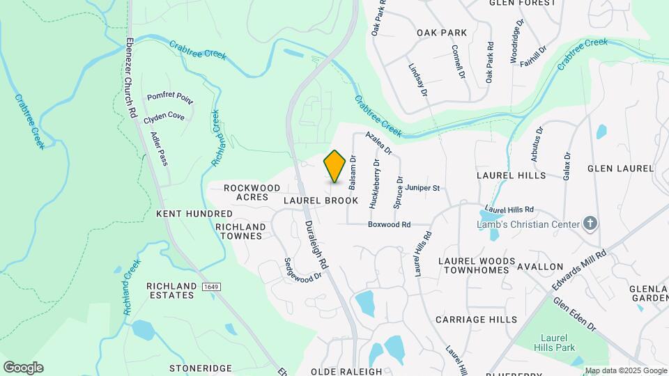 4508 Timberhurst Dr Map and Location Details