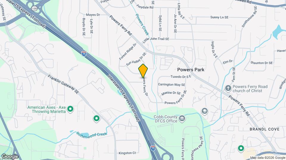 2219 Lisa Dr SE Map and Location Details