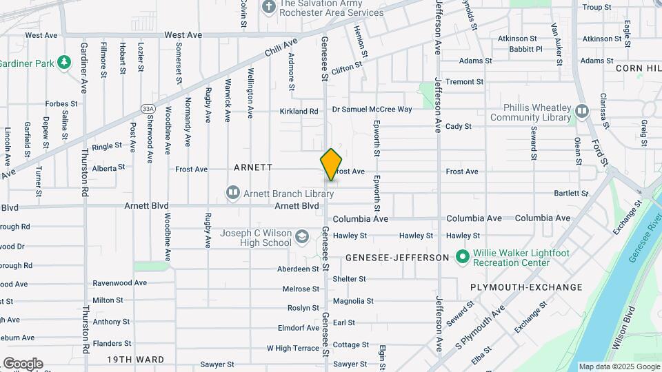 348-352 Genesee St Mapa y Detalles de la Ubicación