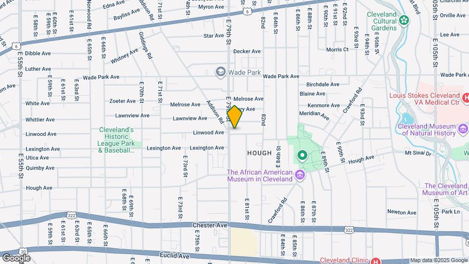 7915 Linwood Ave Map and Location Details