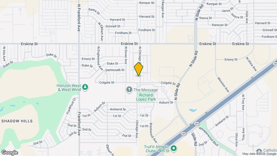 305 N Chicago Ave Map and Location Details