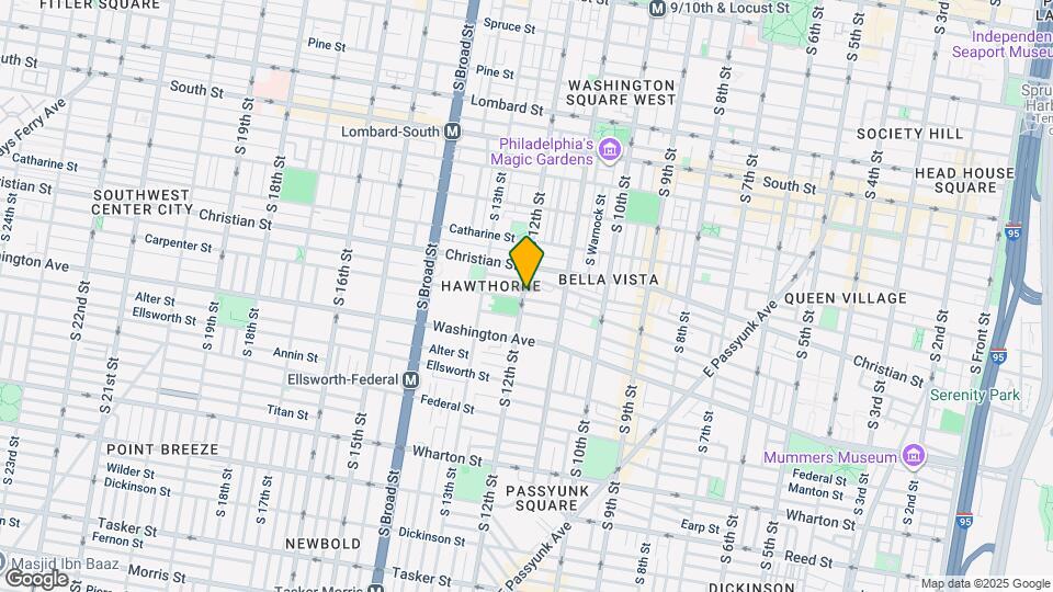 931 S 12th St Map and Location Details