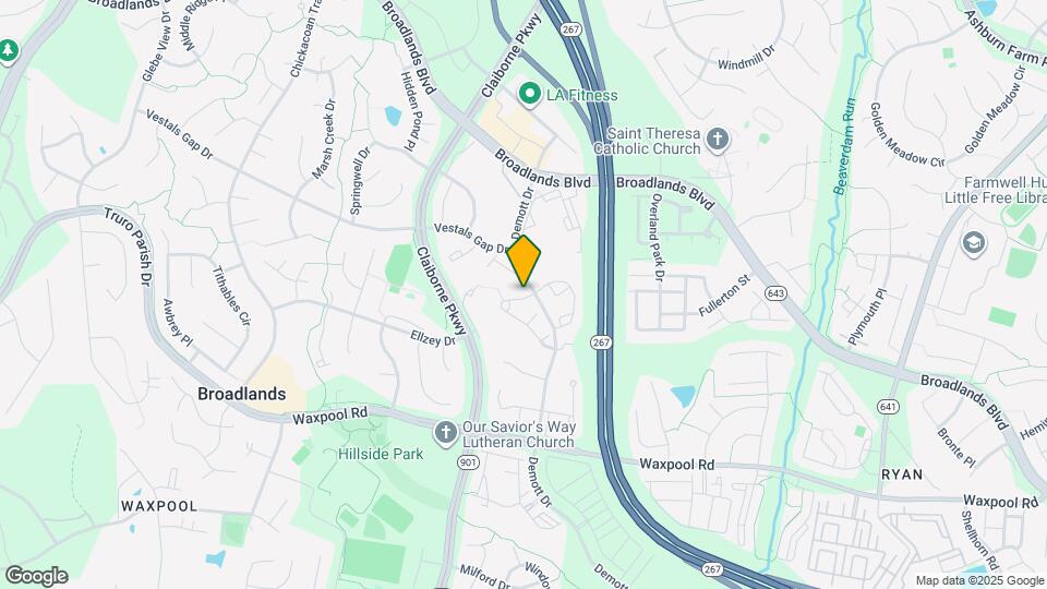 21475 Welby Terrace Map and Location Details