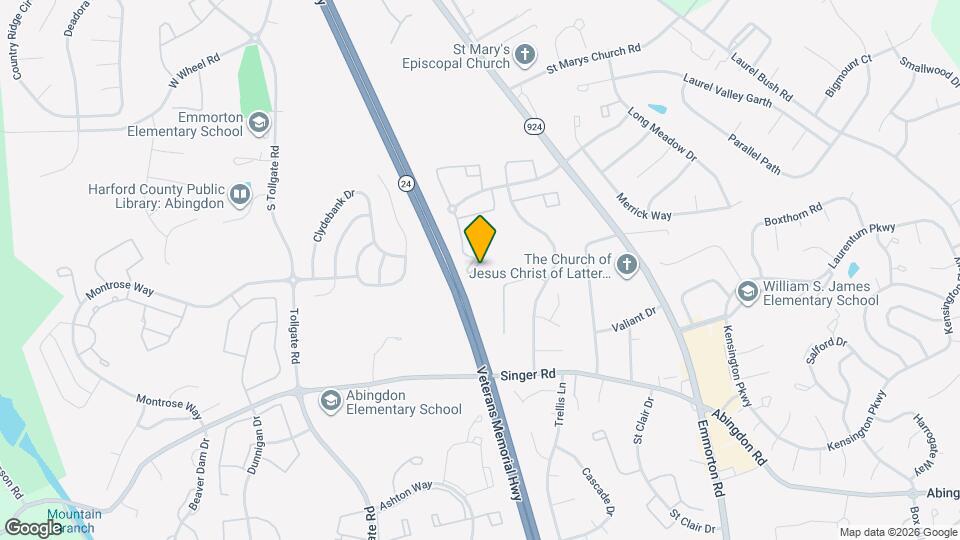 309 Tall Pines Ct Map and Location Details