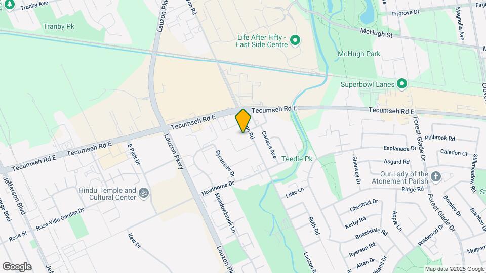 2565 Lauzon Rd Map and Location Details