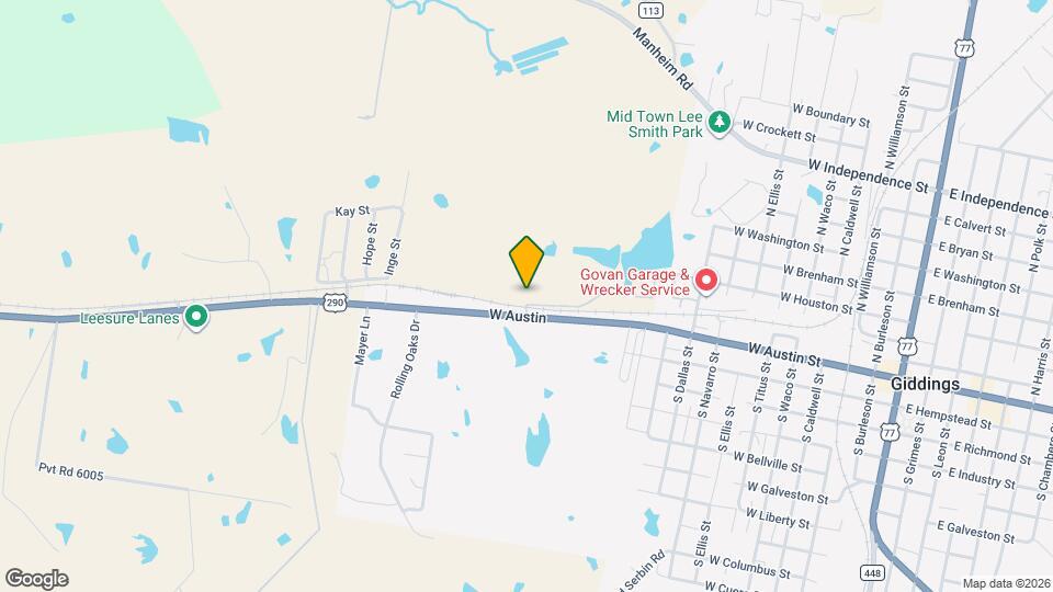 1541 W Austin Map and Location Details