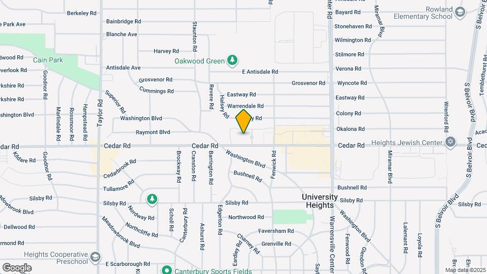 13785 Cedar Rd Map and Location Details