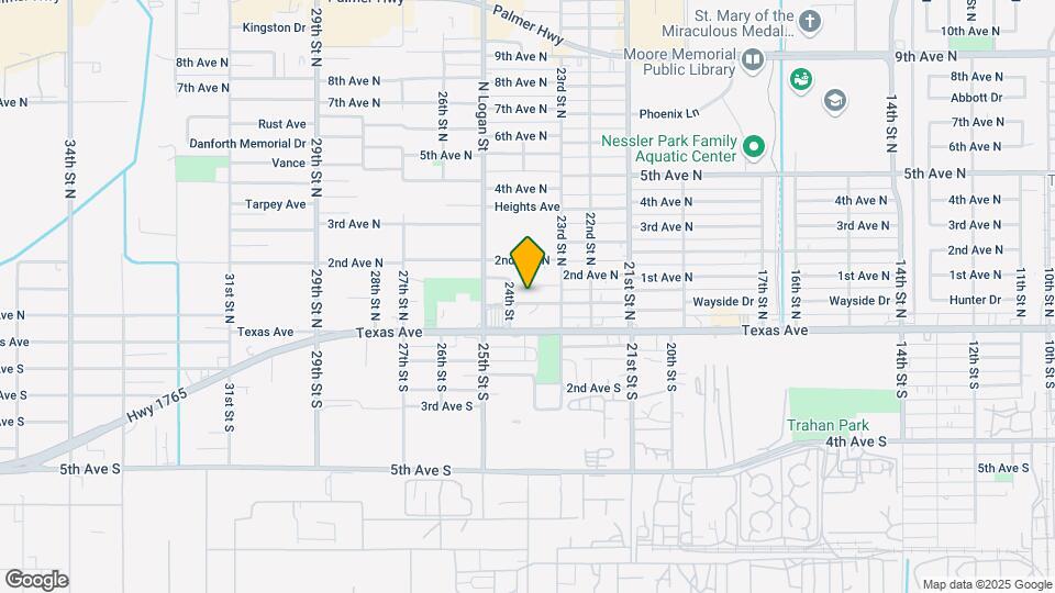 2322 1st Ave N Map and Location Details