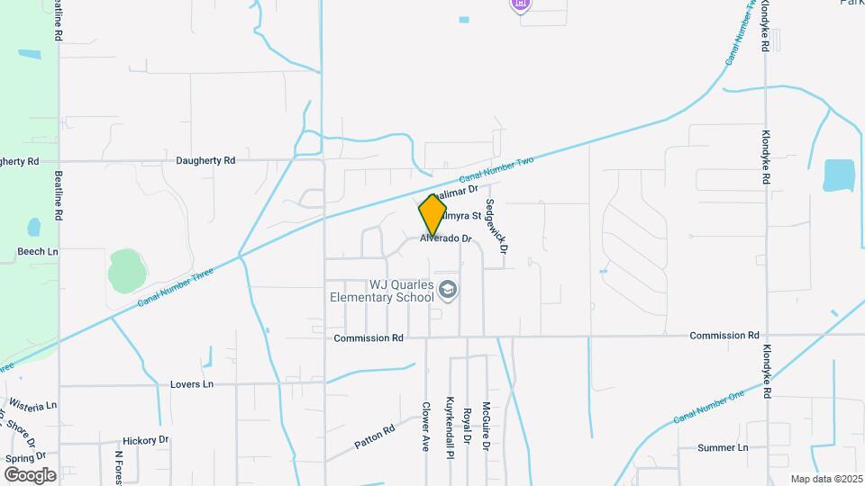 221 Alverado Dr Map and Location Details