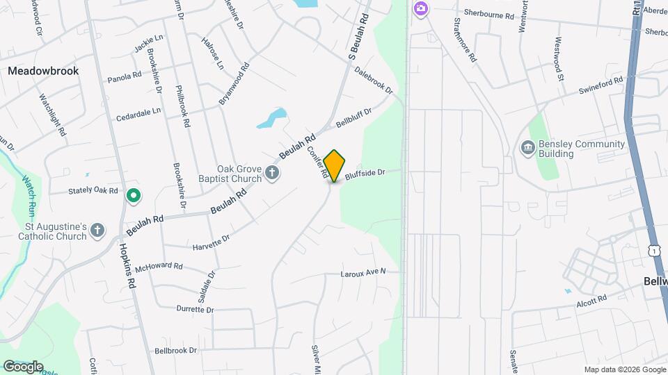 7001 Conifer Rd Map and Location Details