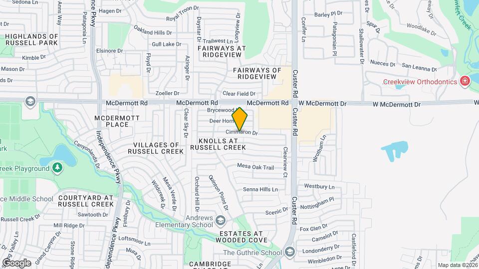 2424 Cimmaron Dr Map and Location Details