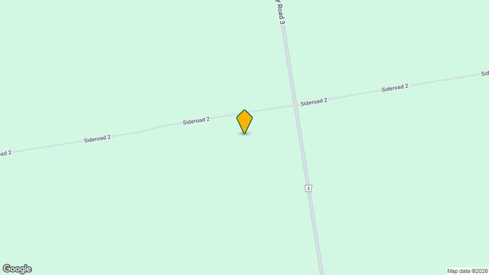 801512 Sideroad 2 Map and Location Details