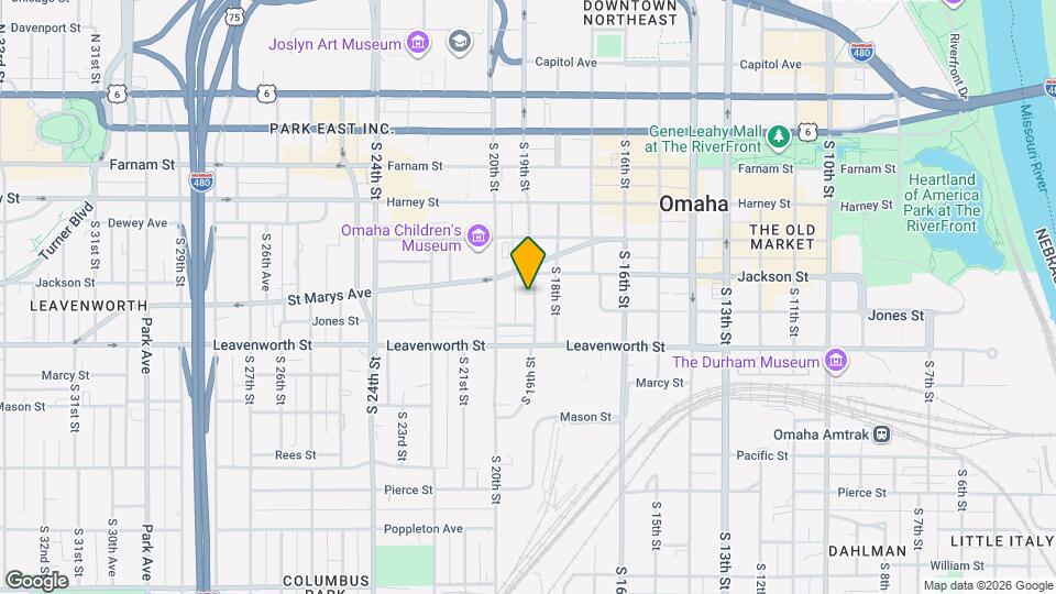 626 S 19th St, Unit 7 Mapa y Detalles de la Ubicación