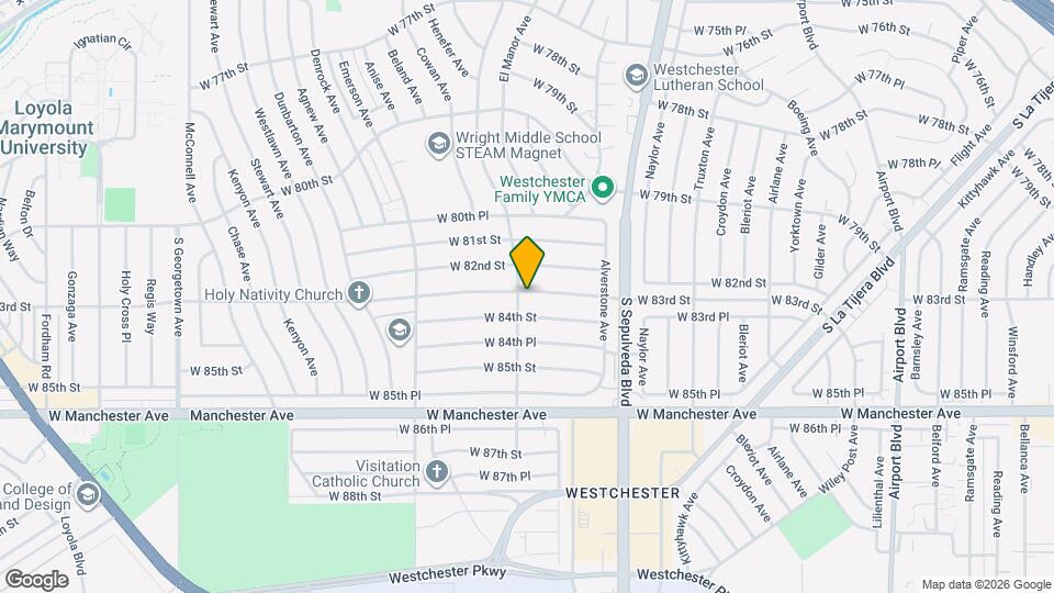 6426 W 83rd St Map and Location Details