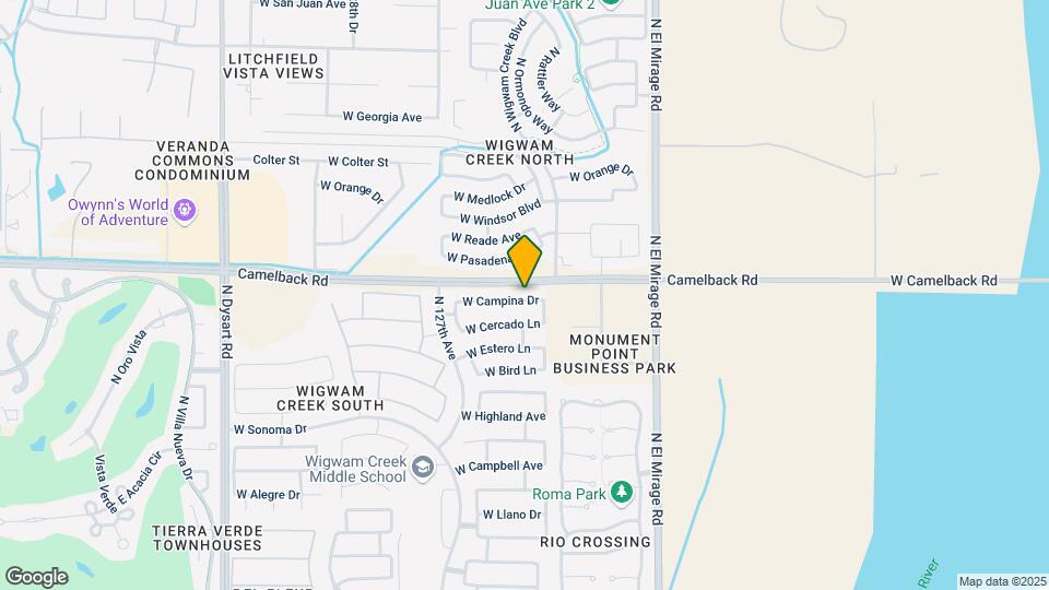 12522 W Campina Dr Map and Location Details