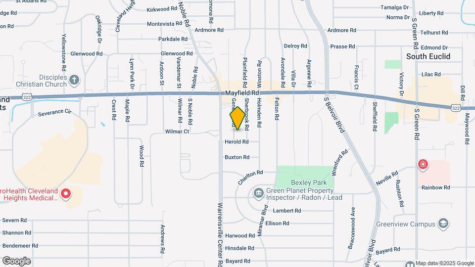 1533 Genesee Rd Map and Location Details