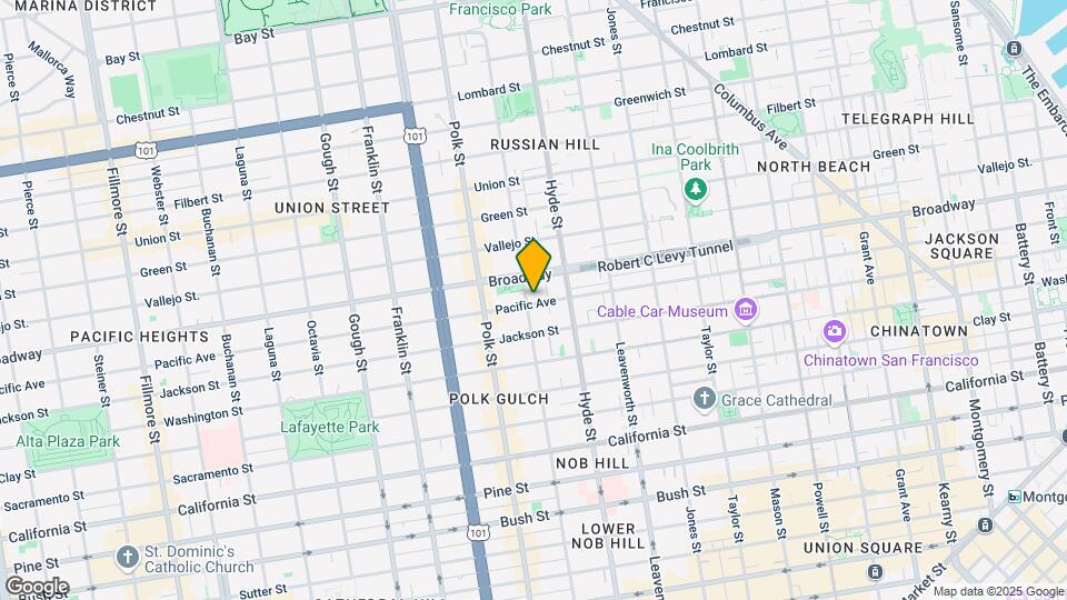 1492 Pacific Ave Mapa y Detalles de la Ubicación