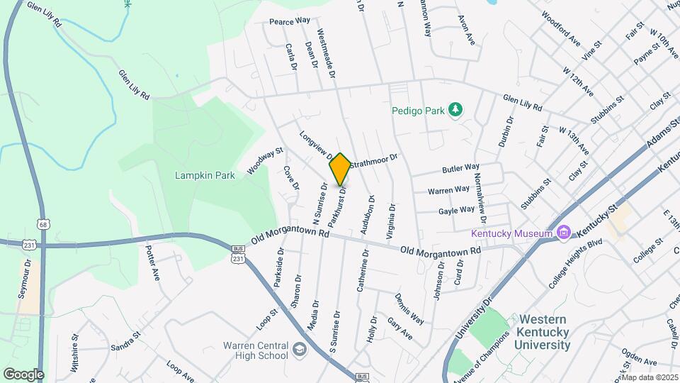 1529 Parkhurst Dr Map and Location Details