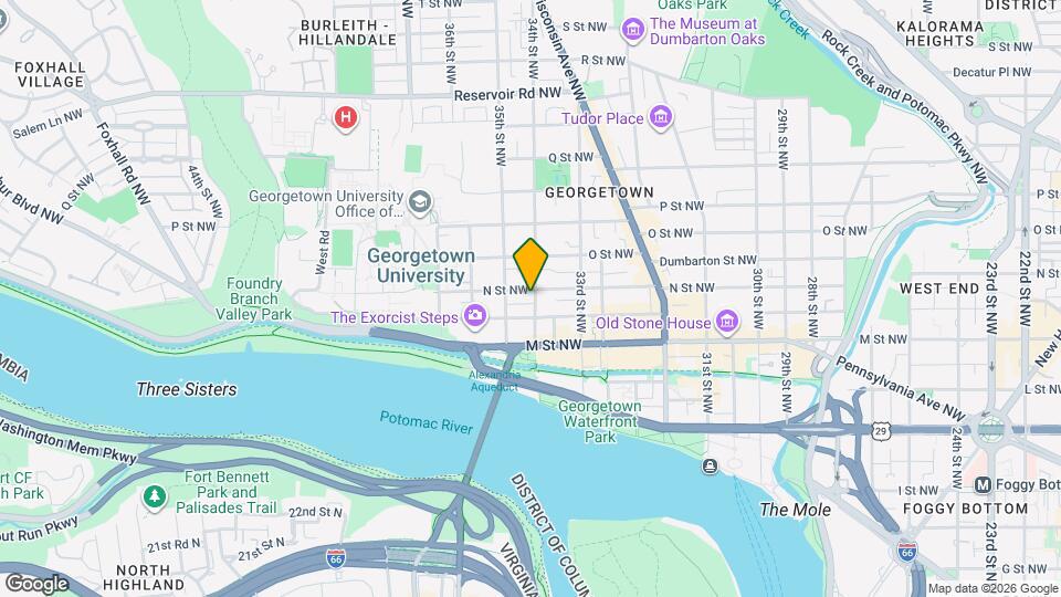 1244 34th St NW Map and Location Details