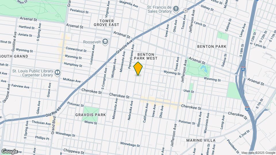 3240 Nebraska Ave Map and Location Details