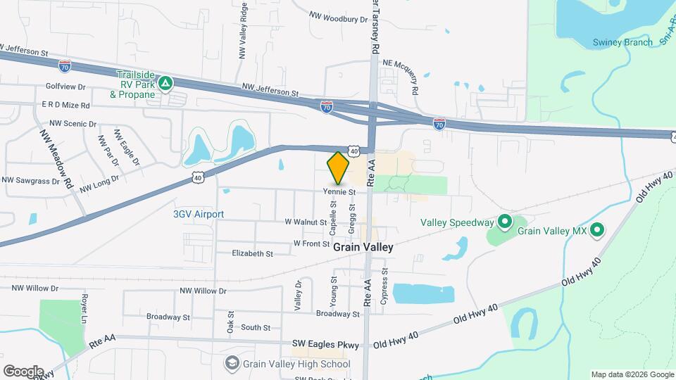 805 Thieme St Map and Location Details