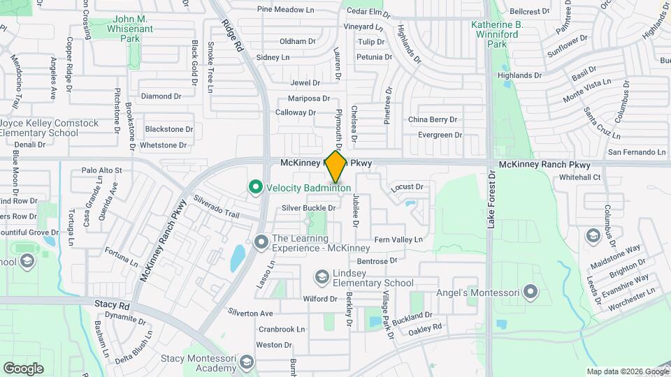 5700 Broken Spur Map and Location Details