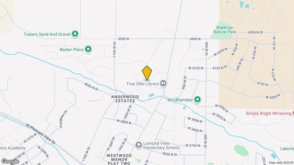 982 4000 N Map and Location Details