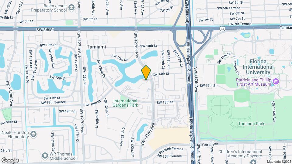 12219 SW 14th Ln Map and Location Details